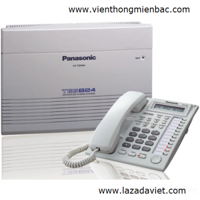 Tổng đài Panasonic KX-TES824 _ 06 Trung kế-24 Máy nhánh