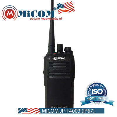 Máy Bộ đàm MiCOM JP-F4003 phiên bản IP67